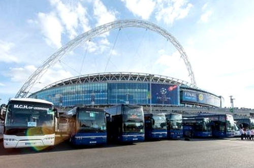 louer un autocar et minibus pour vos évènements sportif à Londres, Royaume-Uni