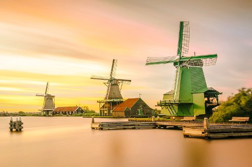 Bus hire and minibus with driver hire for tours in Amsterdam, Netherlands