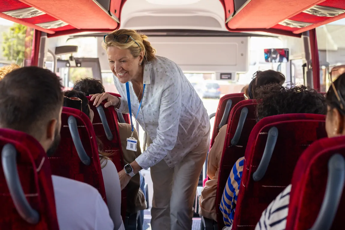 Bus rentals for family trip and Bus rental for road trip in Nice